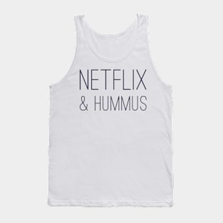 VeganZen | Netflix & Hummus Tank Top